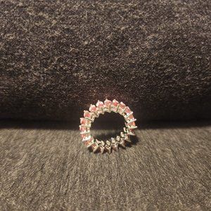 Hespera Silver/Pink Tourmaline Ring